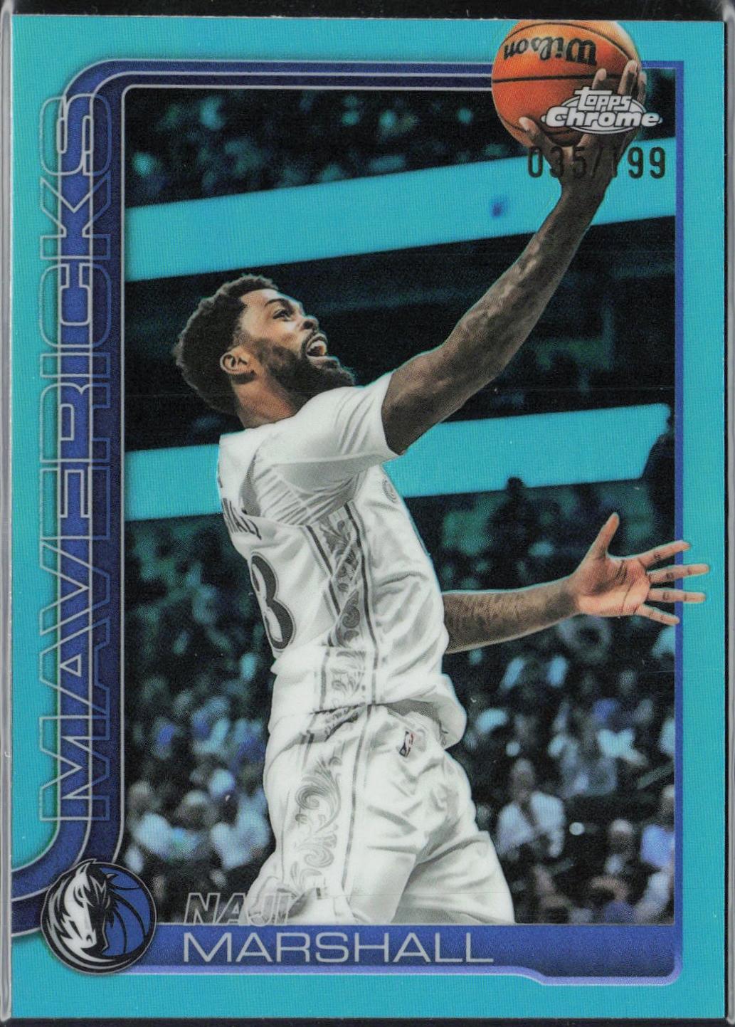 Naji Marshall [Aqua Refractor] #28