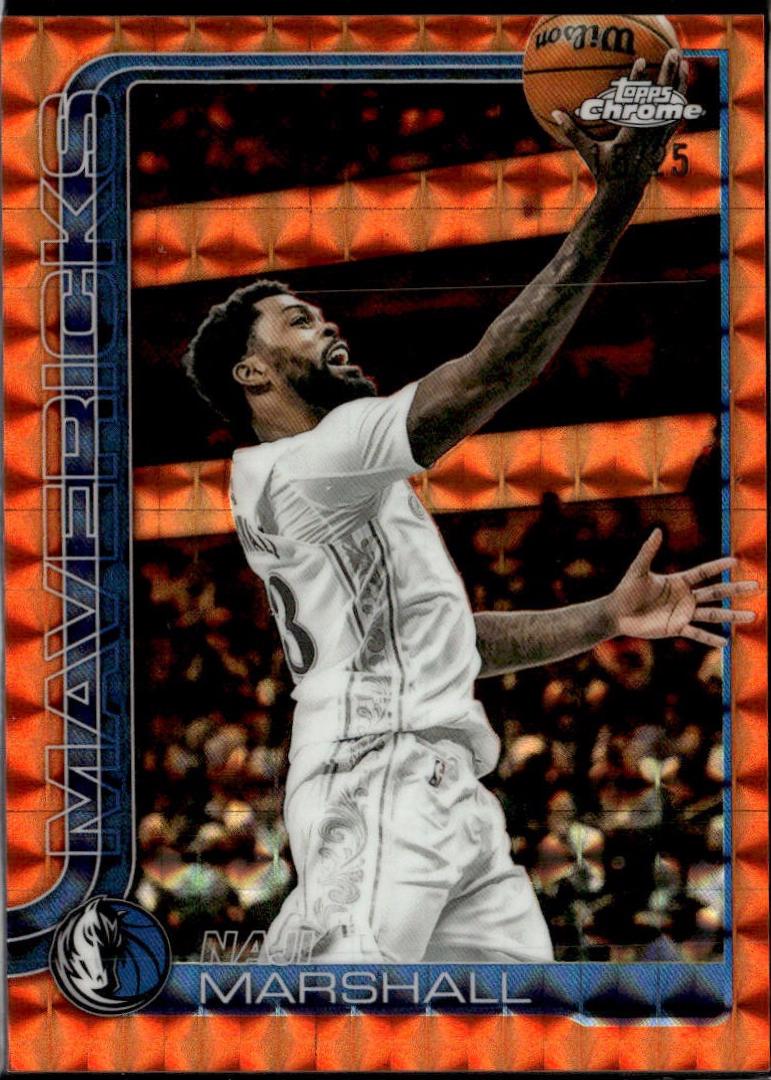 Naji Marshall [Orange Geometric Refractor] #28
