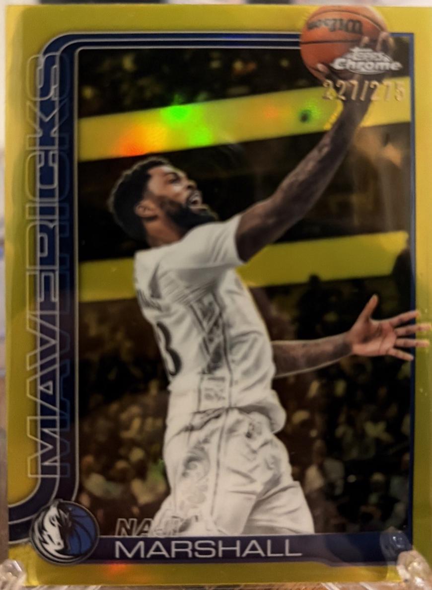 Naji Marshall [Yellow Refractor] #28