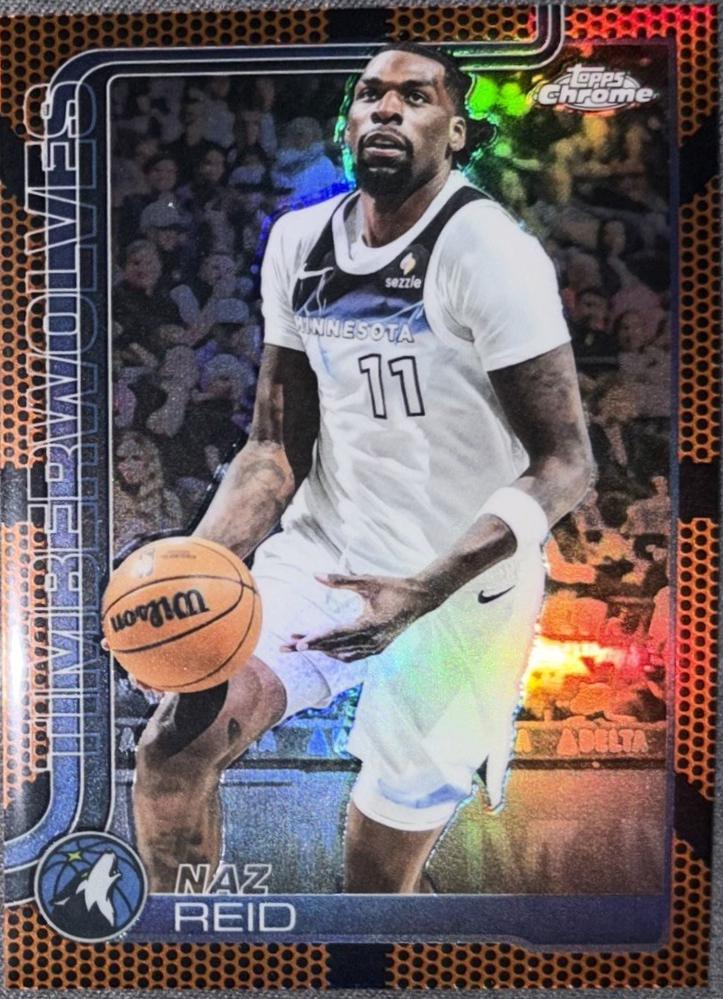 Naz Reid [Basketball Refractor] #156