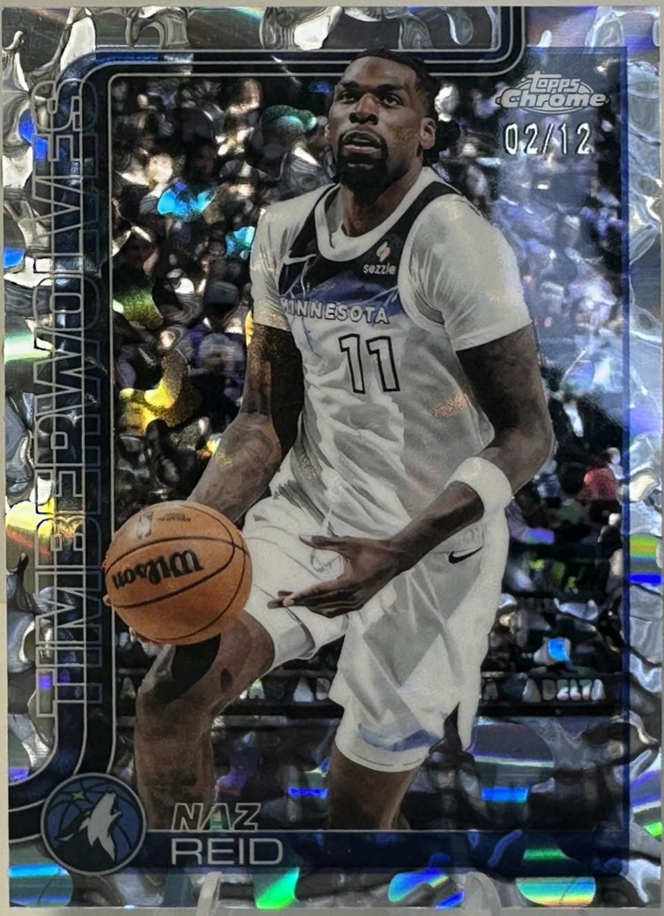 Naz Reid [Silver Refractor] #156
