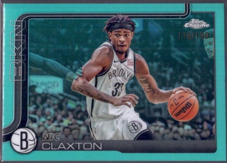 Nic Claxton [Aqua Refractor] #27
