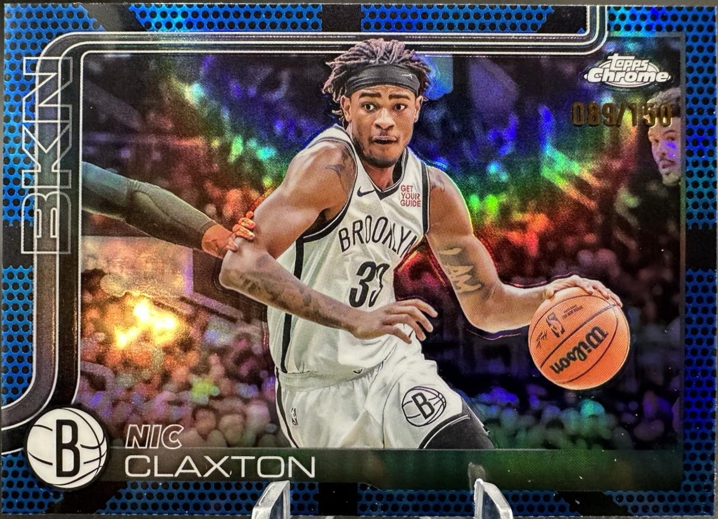 Nic Claxton [Blue Refractor] #27