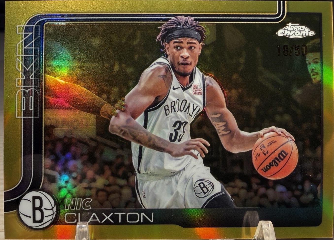Nic Claxton [Gold Refractor] #27