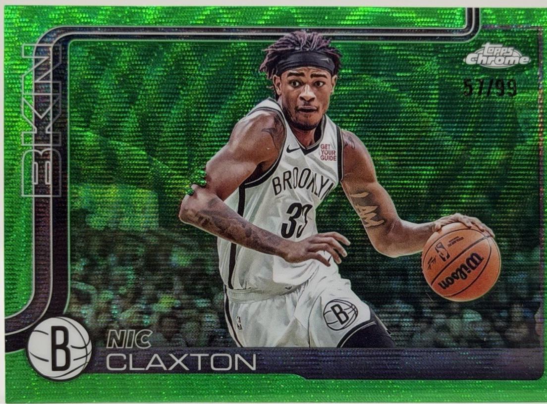Nic Claxton [Green Wave Refractor] #27
