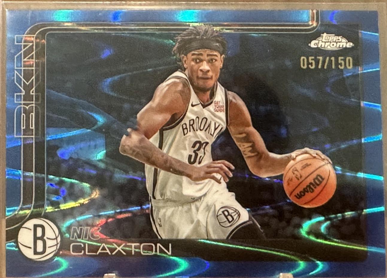 Nic Claxton [RayWave Blue Refractor] #27
