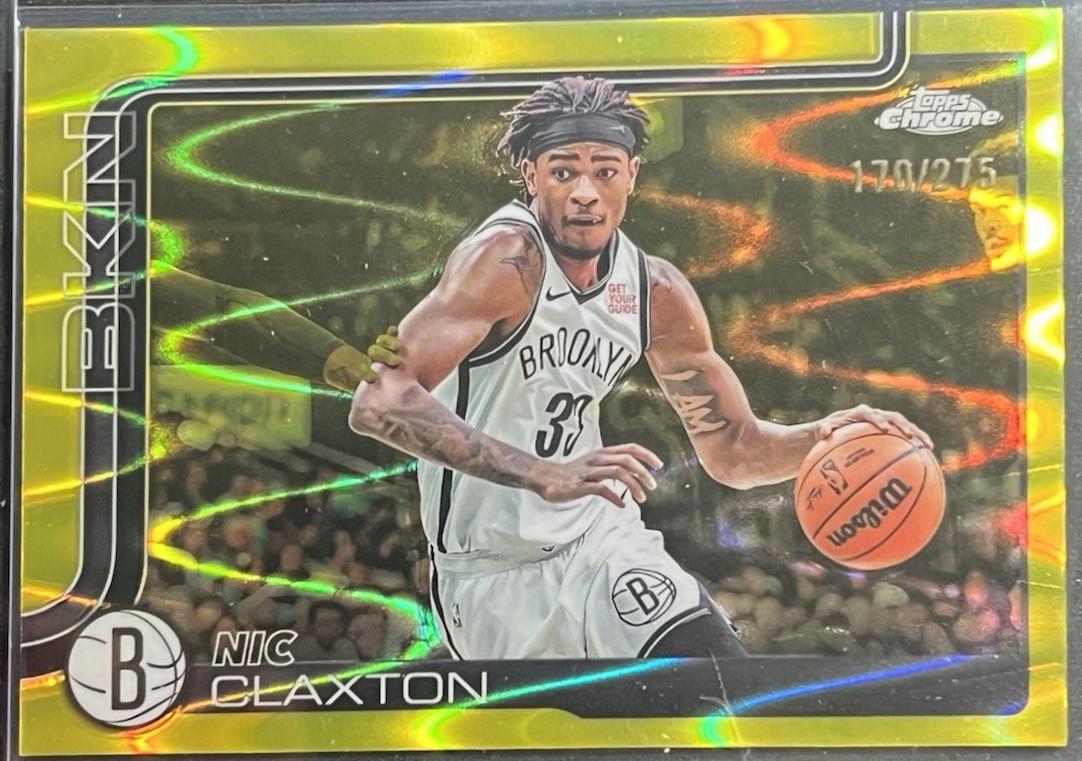Nic Claxton [RayWave Yellow Refractor] #27