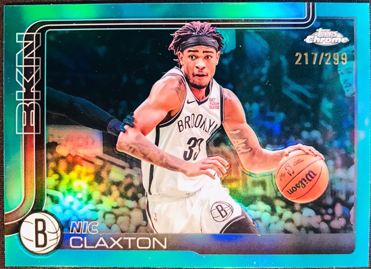 Nic Claxton [Teal Refractor] #27