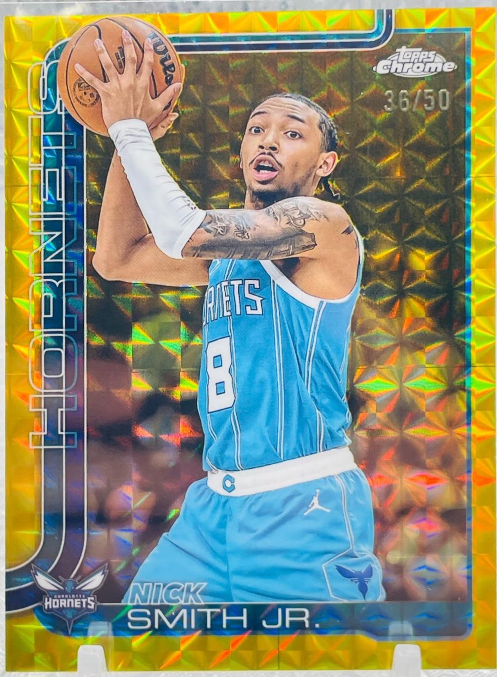 Nick Smith Jr. [Gold Geometric Refractor] #26