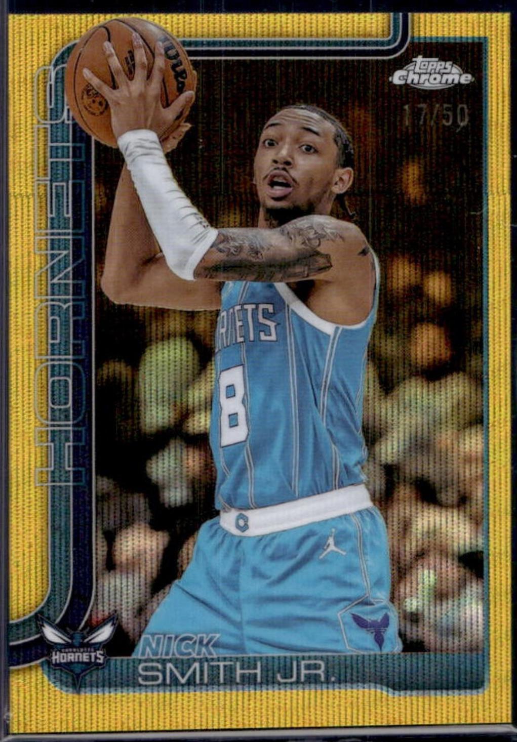 Nick Smith Jr. [Gold Wave Refractor] #26