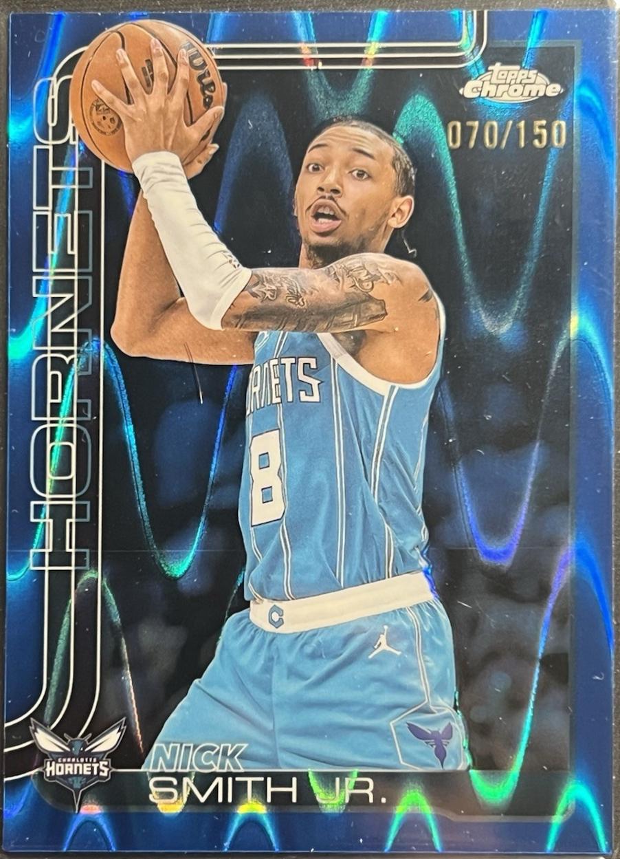 Nick Smith Jr. [RayWave Blue Refractor] #26