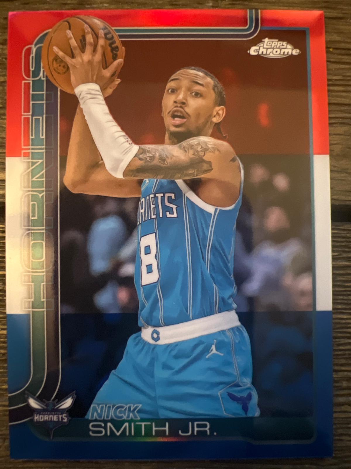 Nick Smith Jr. [Red White Blue Refractor] #26