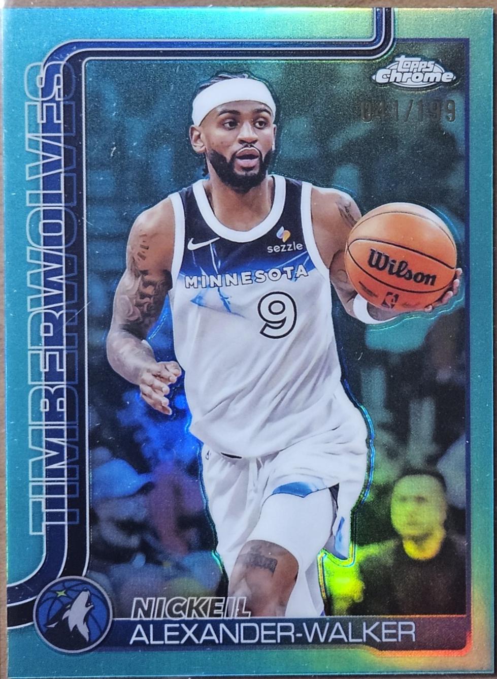 Nickeil Alexander-Walker [Aqua Basketball Refractor] #193