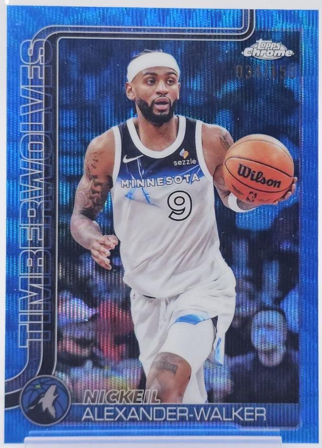 Nickeil Alexander-Walker [Blue Wave Refractor] #193