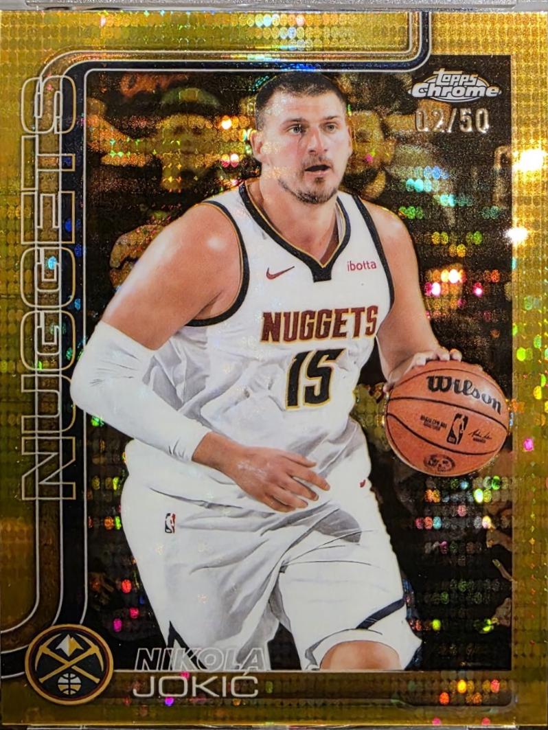 Nikola Jokic [Pulsar Gold Refractor] #25