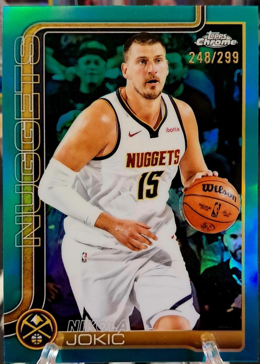 Nikola Jokic [Teal Refractor] #25
