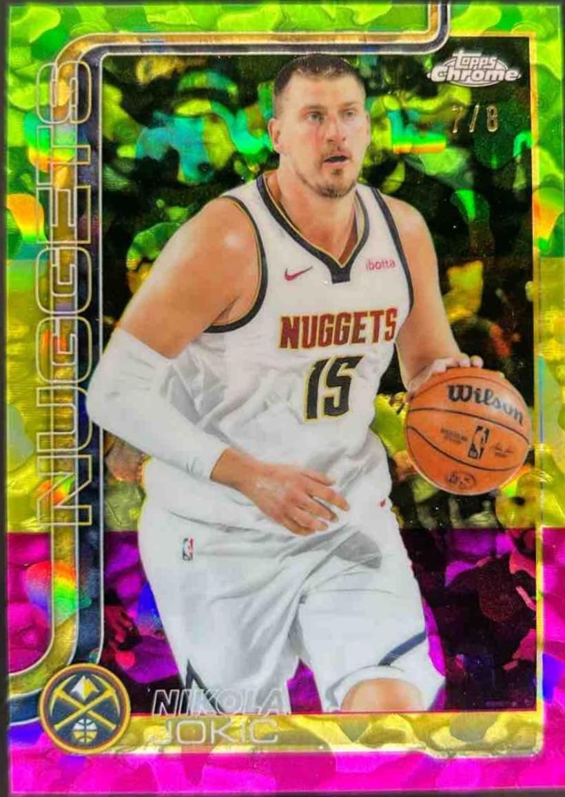 Nikola Jokic [Tri-Color Refractor] #25