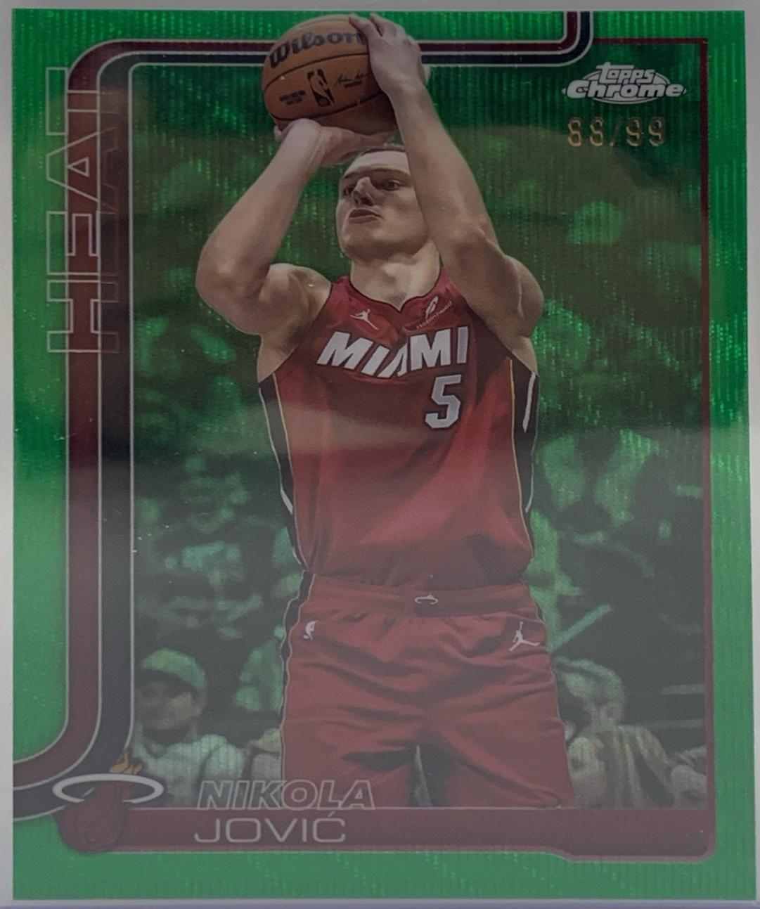 Nikola Jovic [Green Wave Refractor] #172