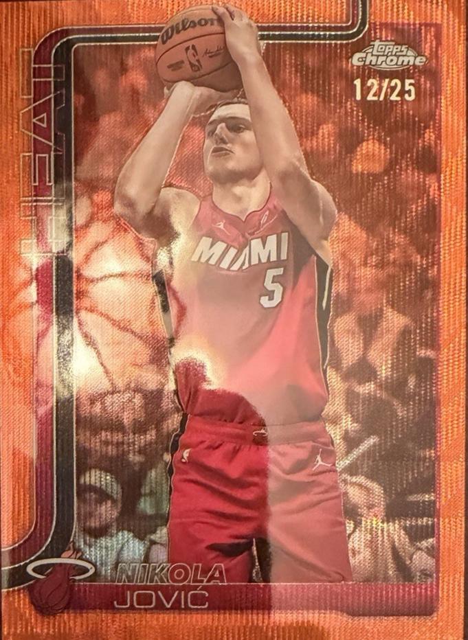 Nikola Jovic [Orange Wave Refractor] #172