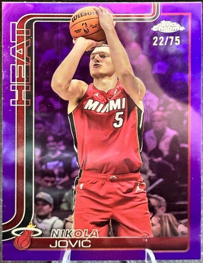 Nikola Jovic [Purple Refractor] #172