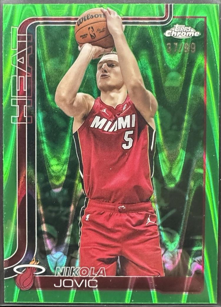 Nikola Jovic [RayWave Green Refractor] #172