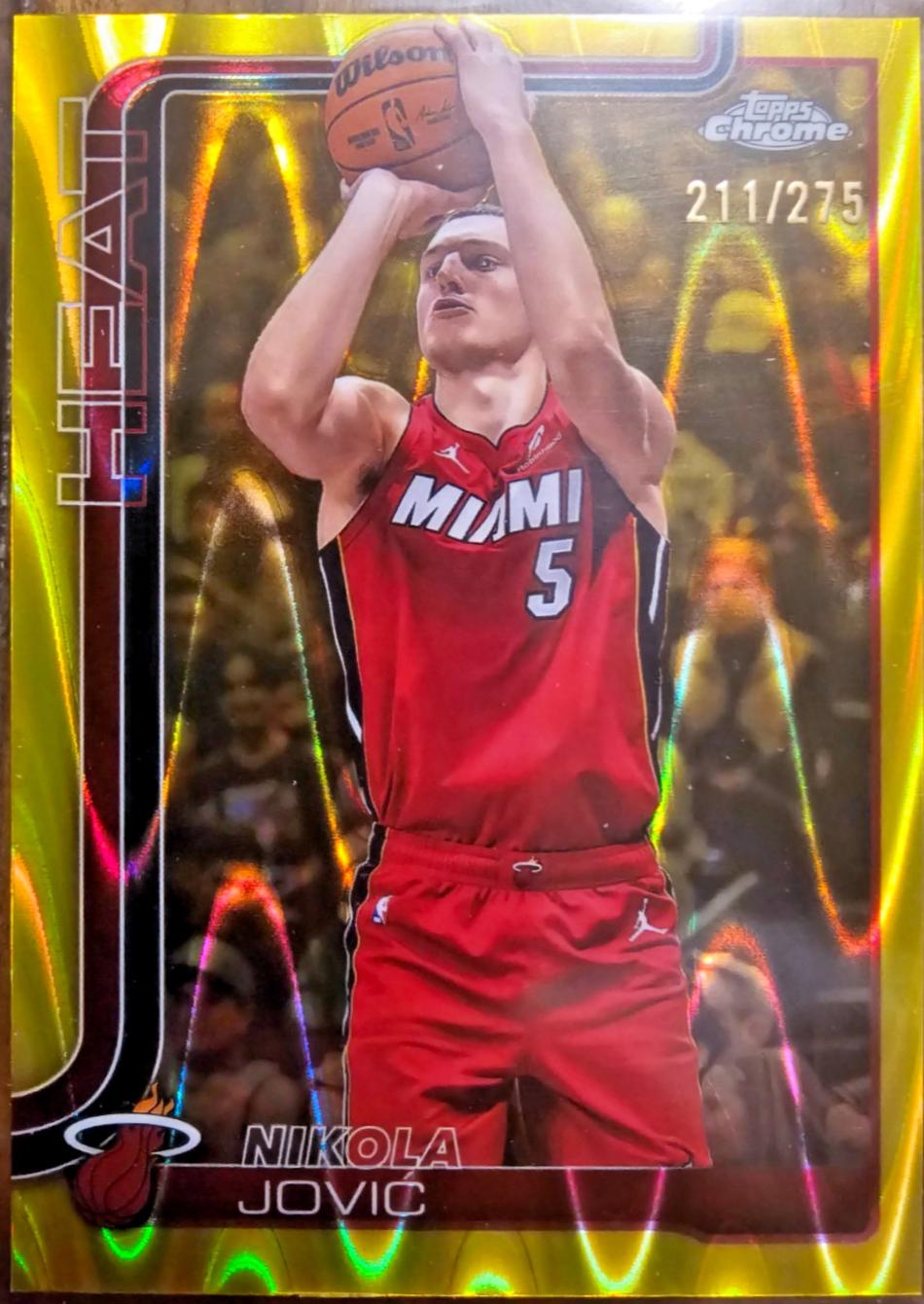 Nikola Jovic [RayWave Yellow Refractor] #172