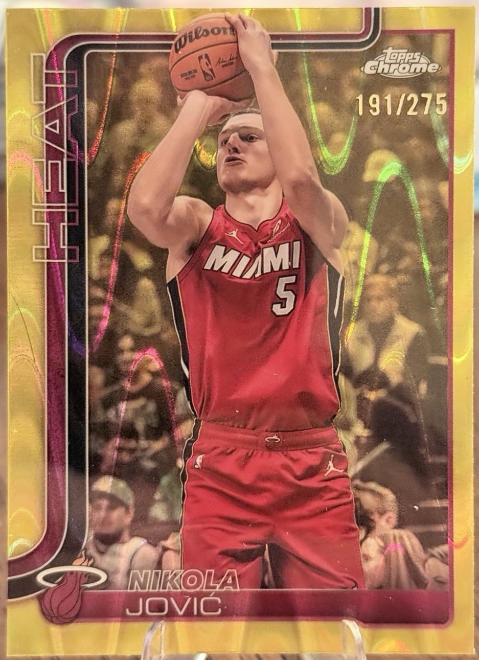 Nikola Jovic [Yellow Refractor] #172