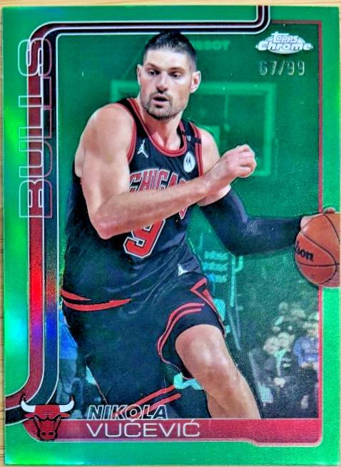 Nikola Vucevic [Green Refractor] #24