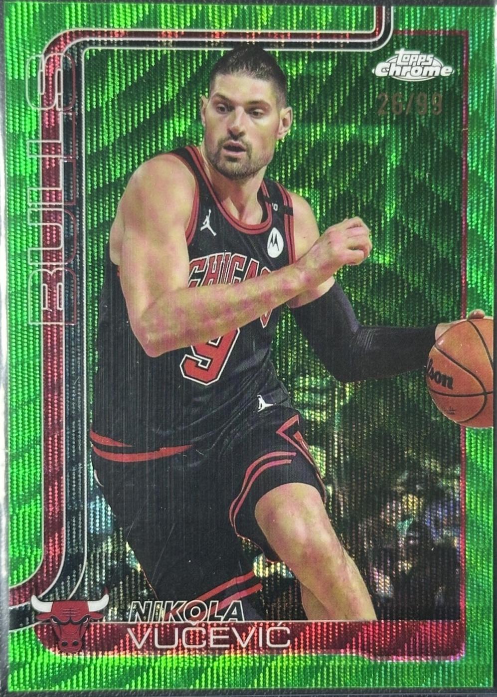 Nikola Vucevic [Green Wave Refractor] #24