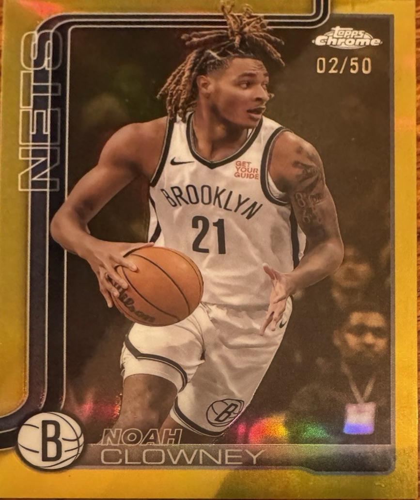 Noah Clowney [Gold Refractor] #23