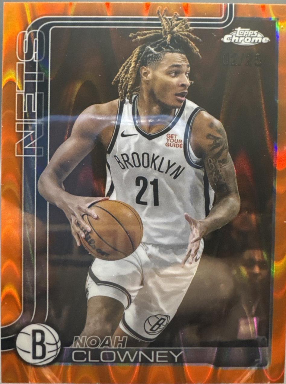 Noah Clowney [RayWave Orange Refractor] #23