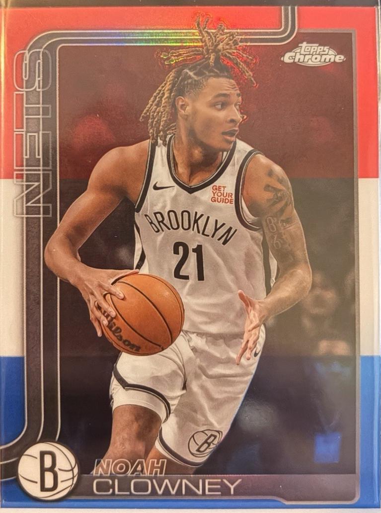 Noah Clowney [Red White Blue Refractor] #23