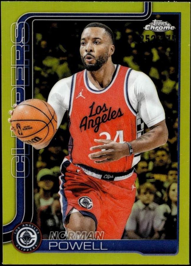 Norman Powell [Yellow Refractor] #22