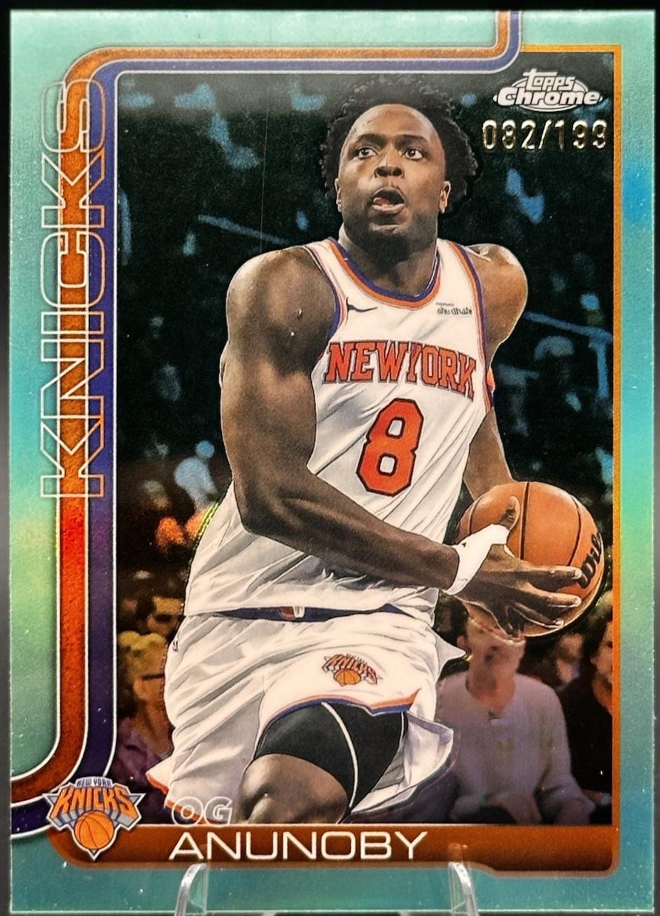 OG Anunoby [Aqua Basketball Refractor] #131