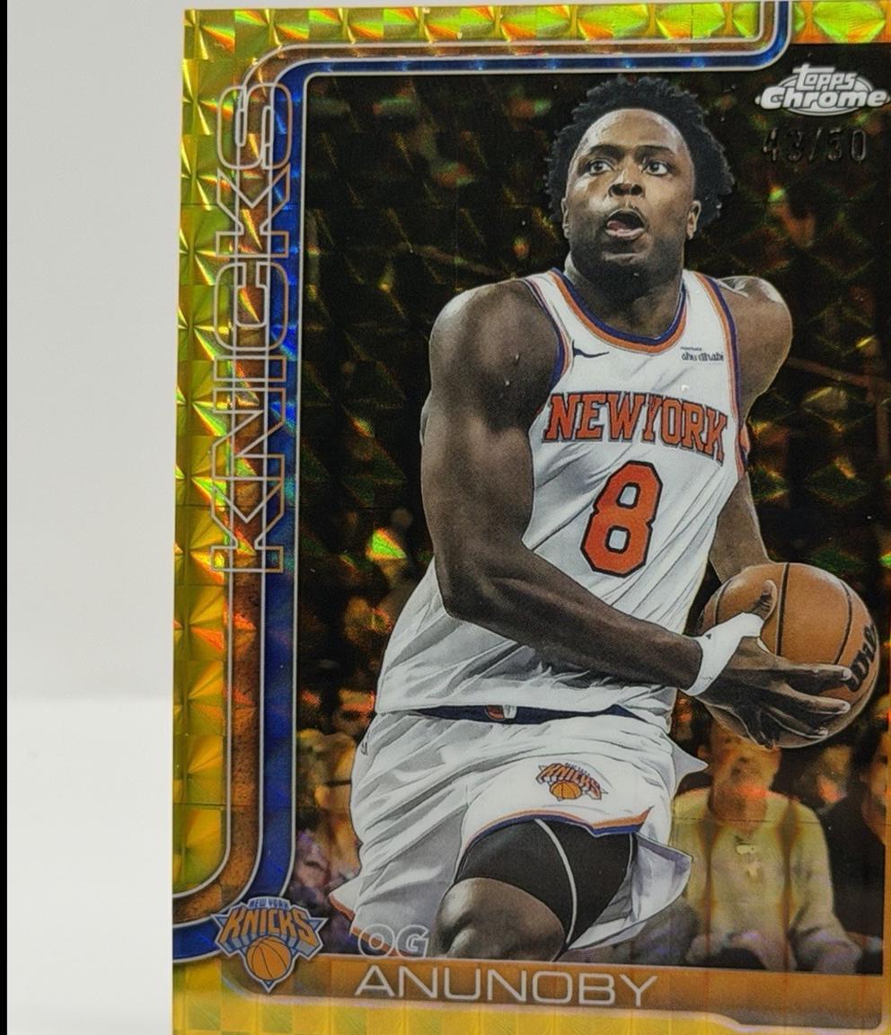 OG Anunoby [Gold Geometric Refractor] #131