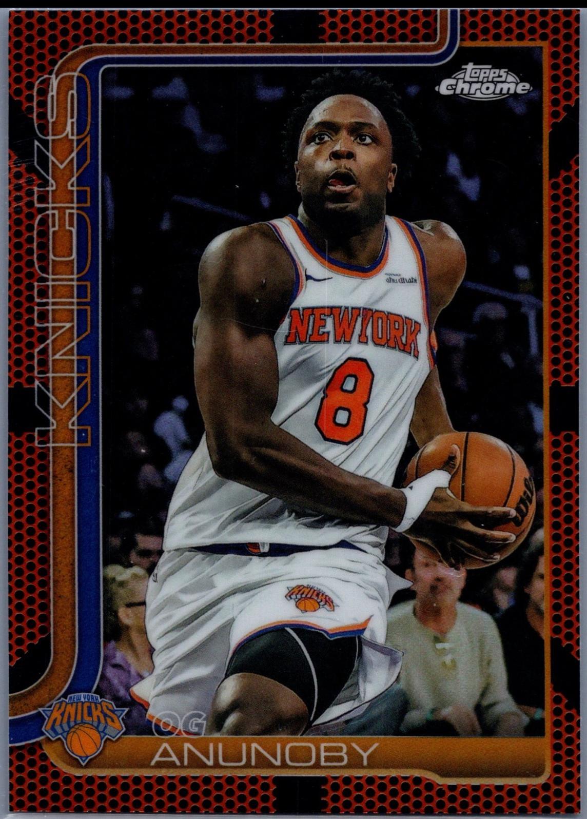 OG Anunoby [Orange Basketball Refractor] #131