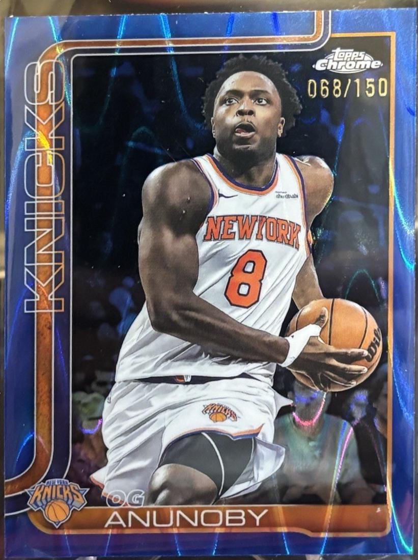 OG Anunoby [RayWave Blue Refractor] #131