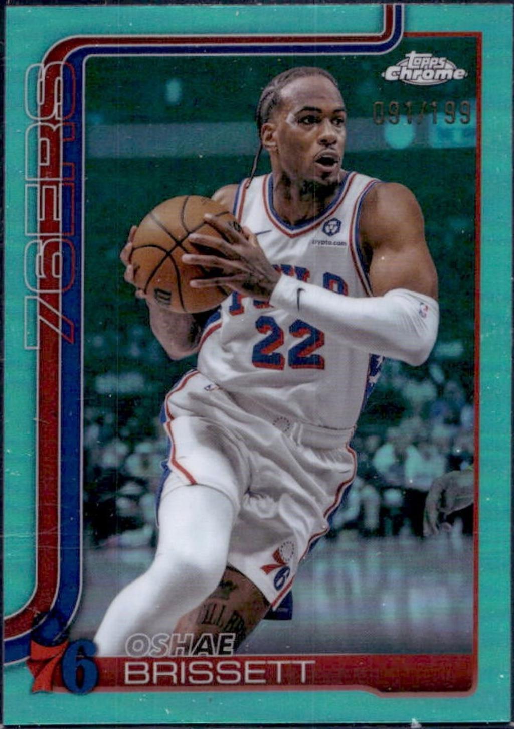Oshae Brissett [Aqua Refractor] #20