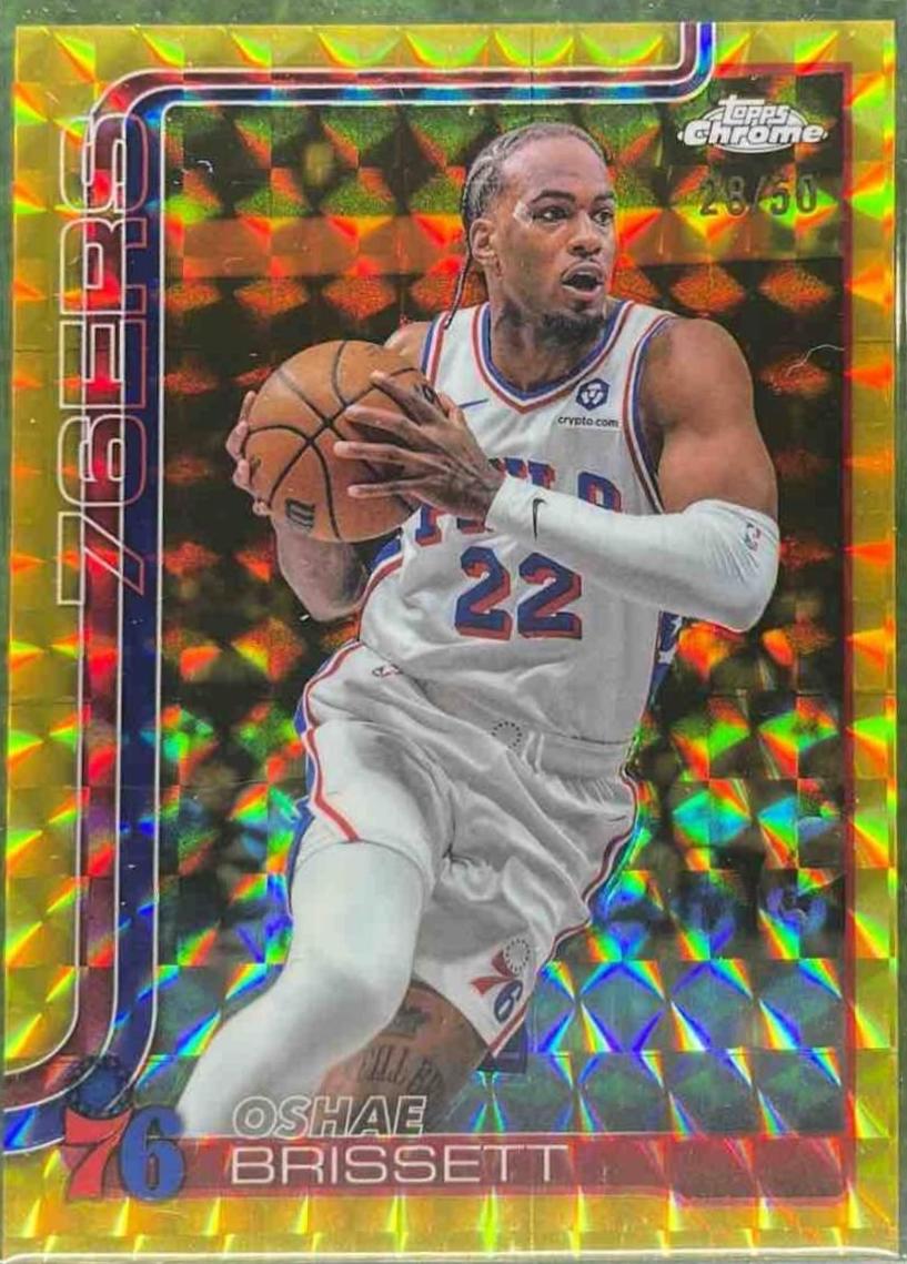 Oshae Brissett [Gold Geometric Refractor] #20