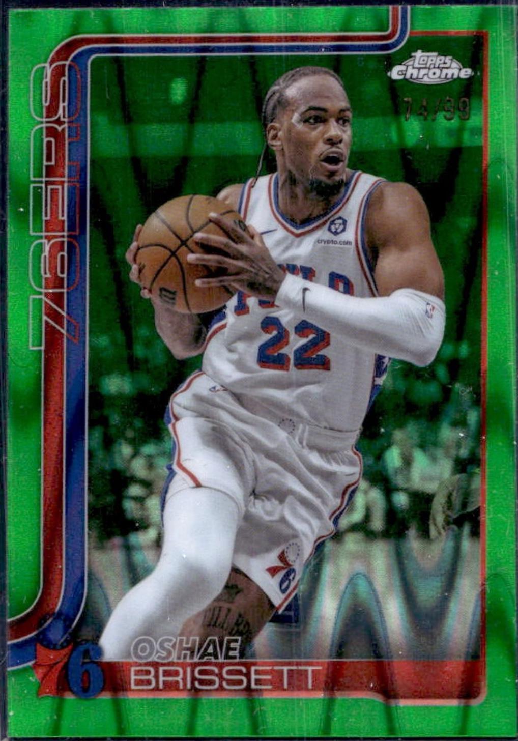 Oshae Brissett [RayWave Green Refractor] #20