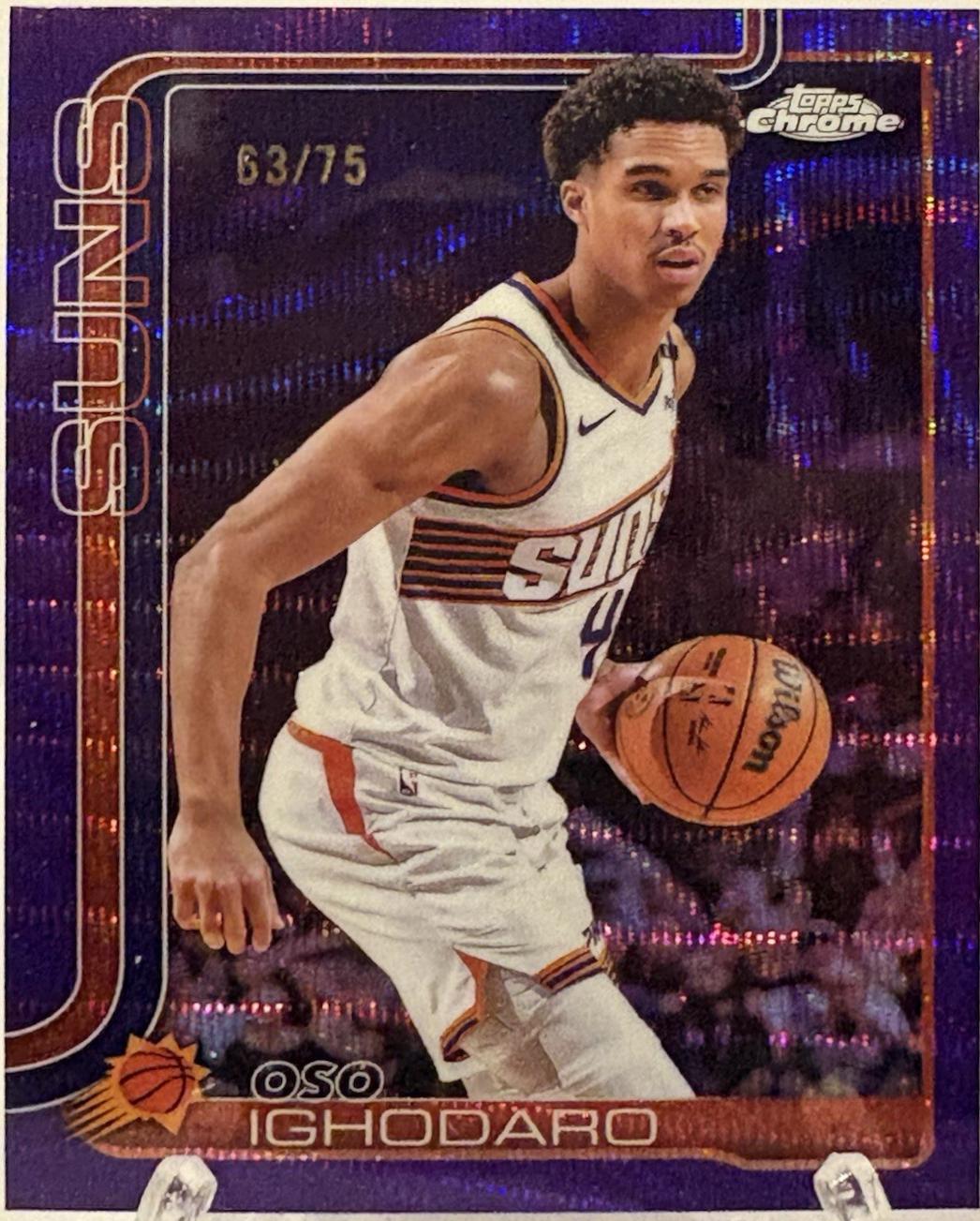 Oso Ighodaro [Purple Wave Refractor] #109