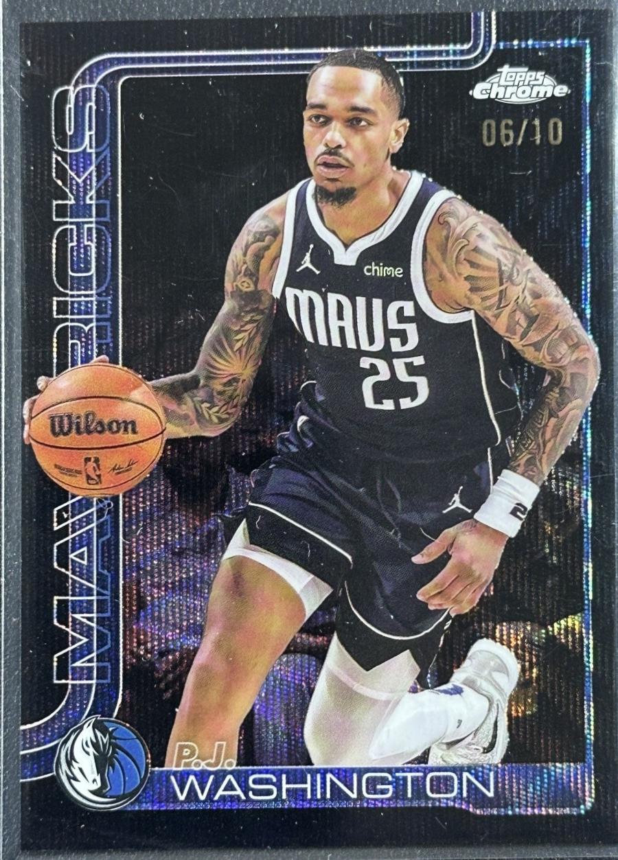P.J. Washington [Black Wave Refractor] #19
