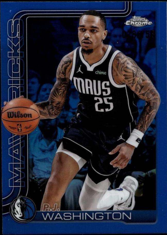 P.J. Washington [Blue Refractor] #19