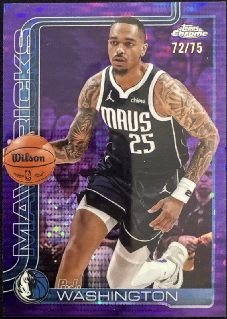 P.J. Washington [Pulsar Purple Refractor] #19