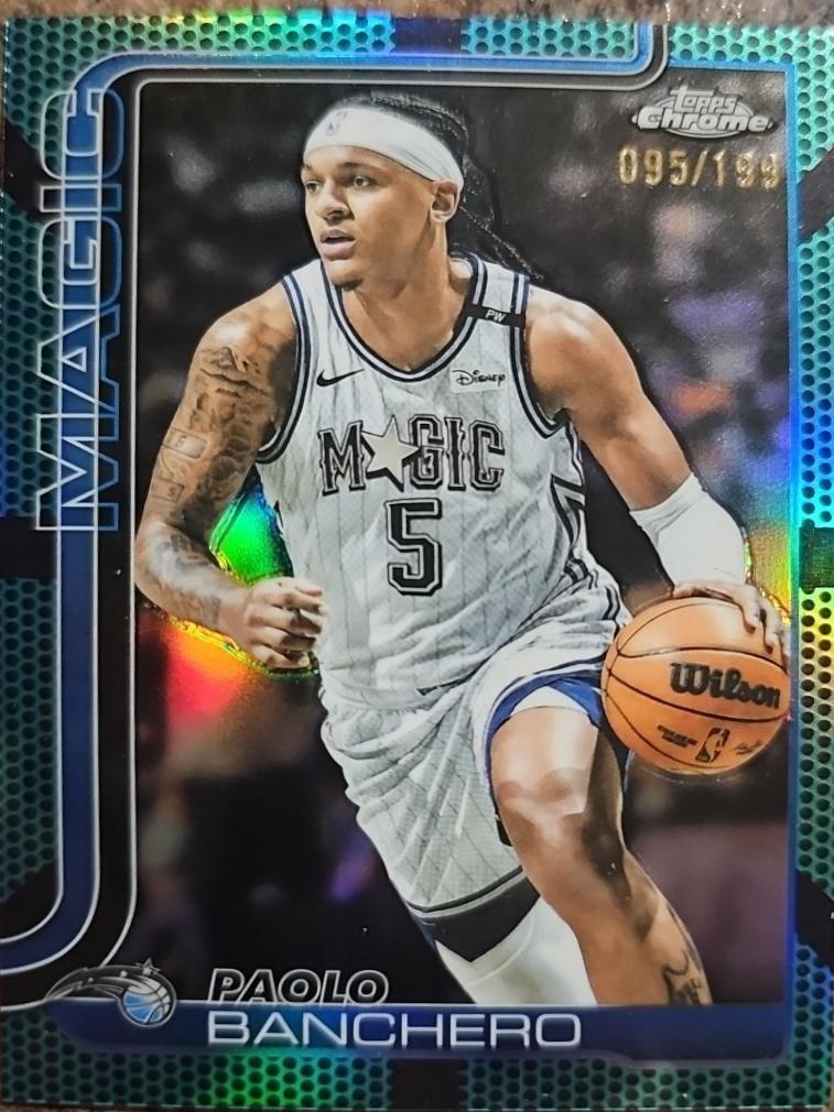Paolo Banchero [Aqua Basketball Refractor] #140