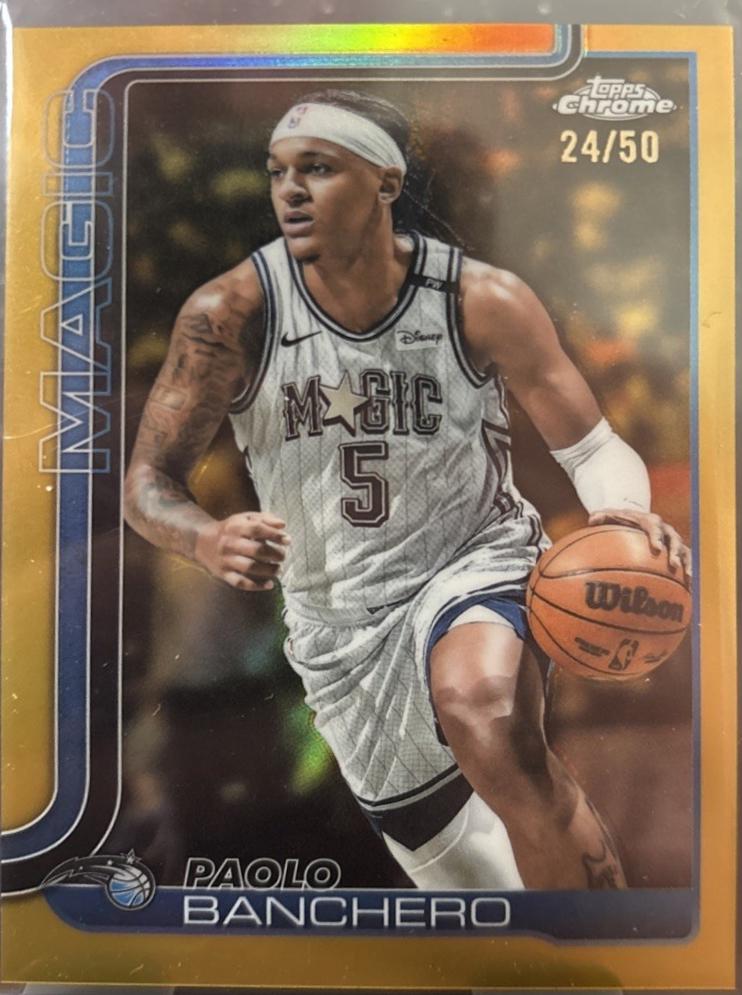 Paolo Banchero [Gold Refractor] #140