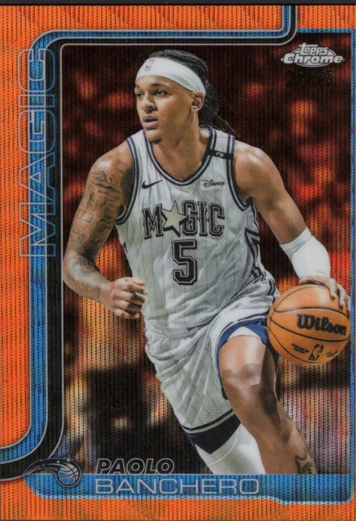 Paolo Banchero [Orange Wave Refractor] #140