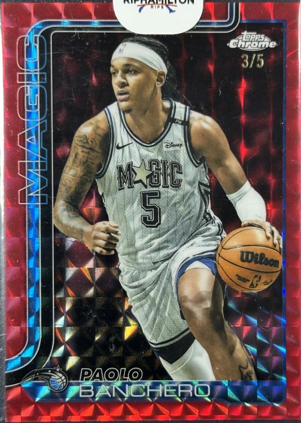 Paolo Banchero [Red Geometric Refractor] #140