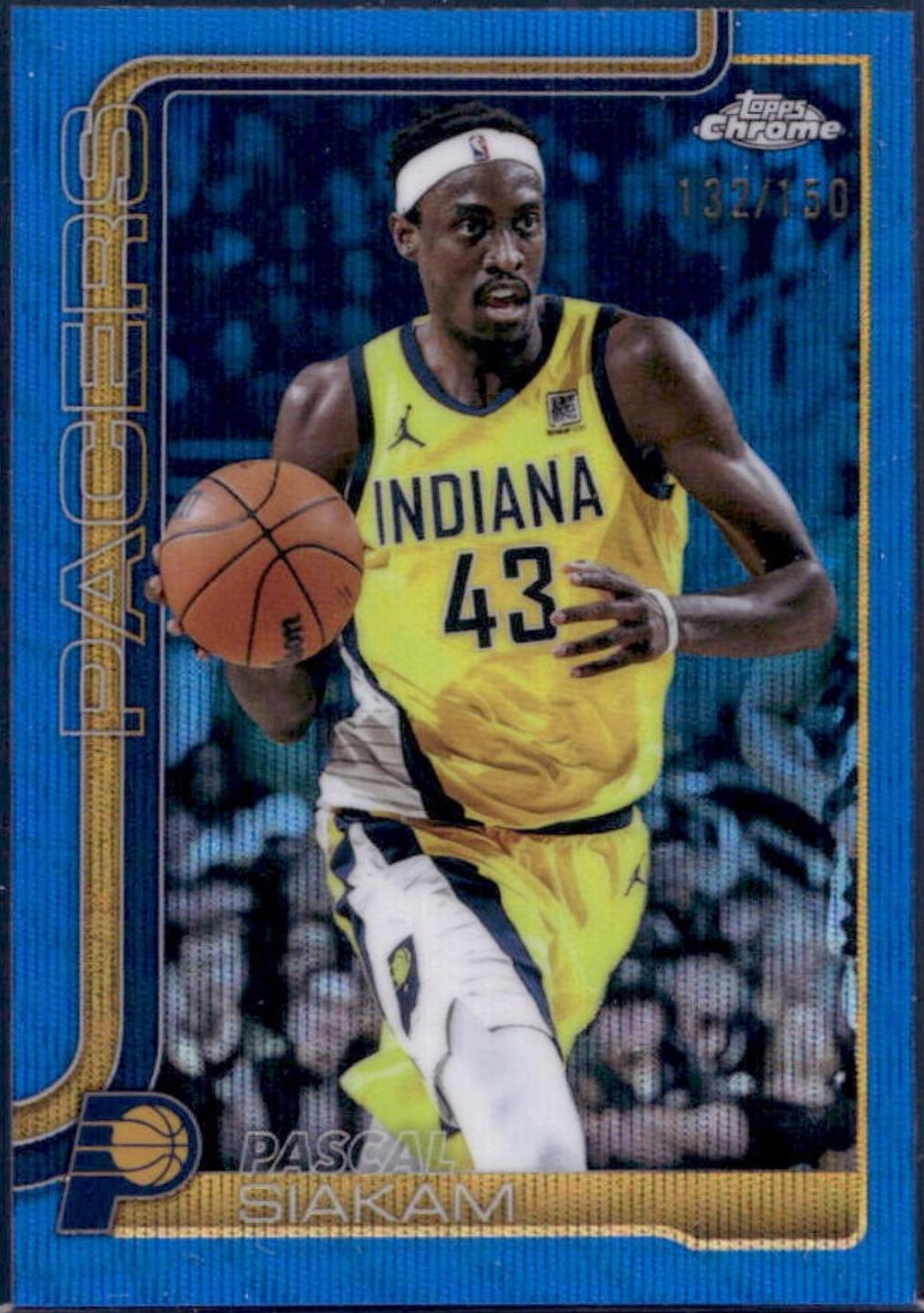 Pascal Siakam [Blue Wave Refractor] #1