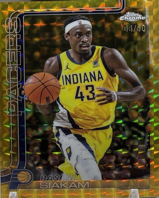 Pascal Siakam [Gold Geometric Refractor] #1